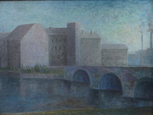 Maailmojen rajalla. öljy