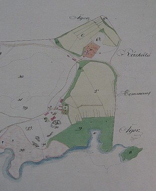 Tiedosto:Janakkalan kirkko ja pappila vuoden 1832 kartalla.JPG