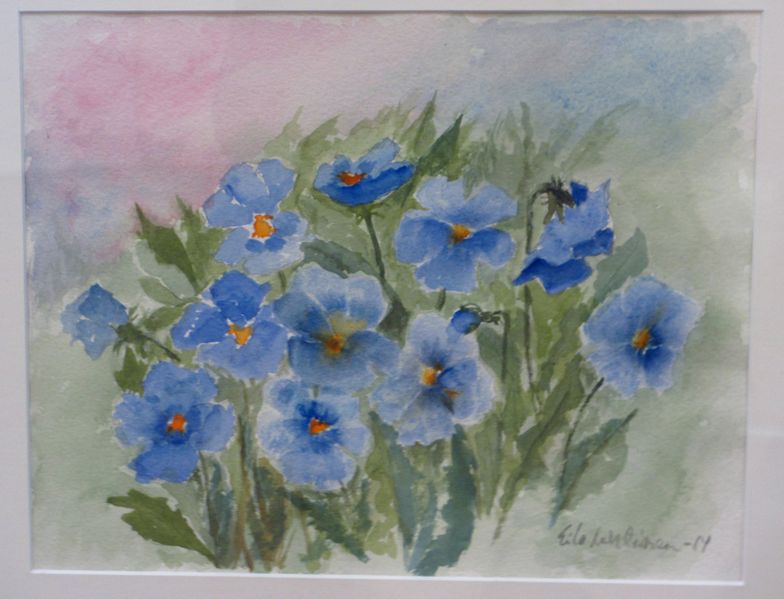 Tiedosto:Eila Lehtinen orvokkikimppu.JPG