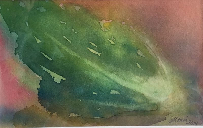 Tiedosto:Mervi Turtiainen, Soppa-aineita 1., 2014, akvarelli.jpg