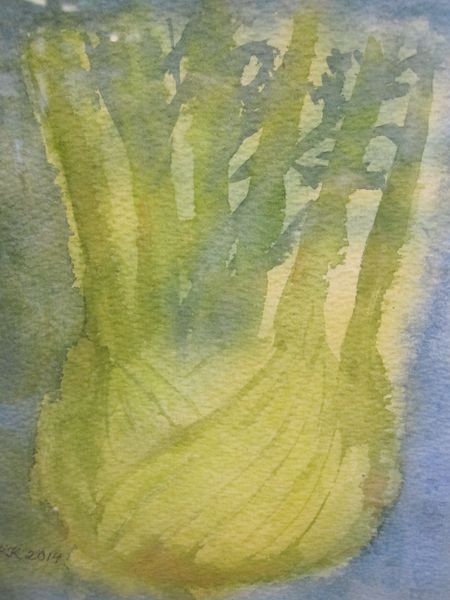 Tiedosto:Paivi Kurronen, Fenkoli, sininen,vesivari.jpg