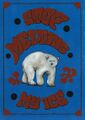 kuvassa juliste jossa sinisellä pohjalla jääkarhu ja teksti stop melting my ice