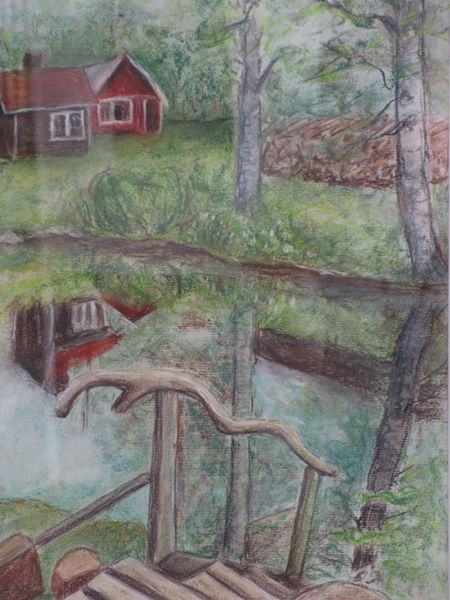 Tiedosto:20140917113008!5 Turpoonjoen rannalla Aira Välimaa pastelli.jpg