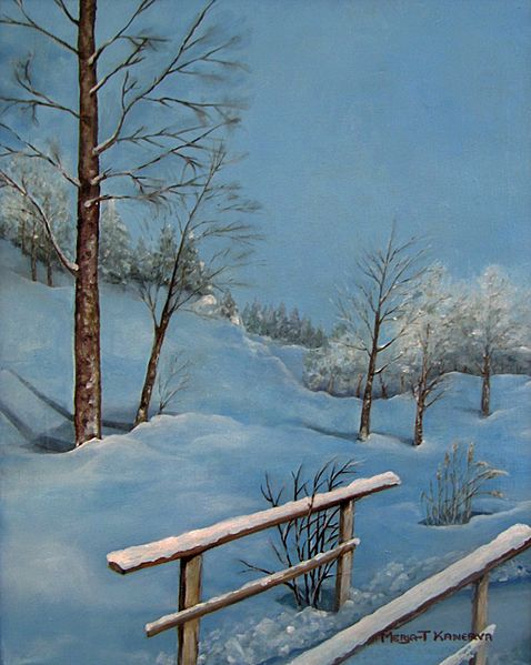 Tiedosto:Merja-Tuulia Kaanerva, Talvimaisema, oljy.jpg