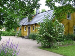 Kuva: Lääninkivalteri Aschanin talo (Sirpa Juuti, Heinolan taidemuseo). Lähde Wikimedia commons