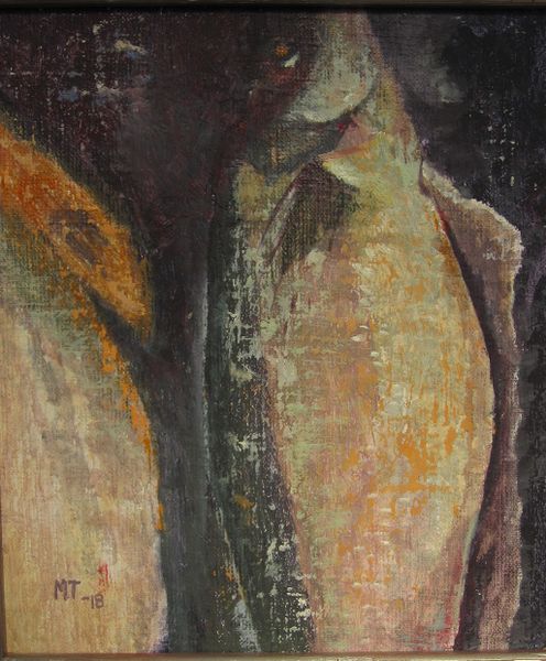 Tiedosto:Mervi Turtiainen, Kuhat kopassa 2018, oljyvari.jpg