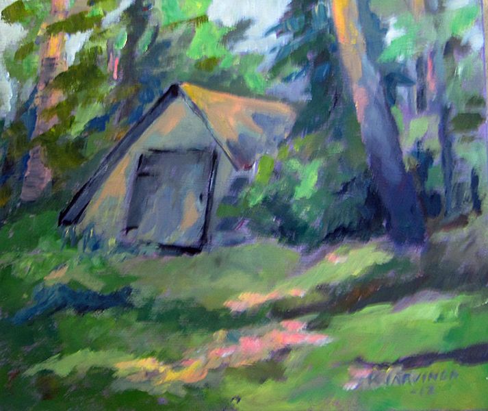 Tiedosto:Kaija Jarvinen, Pernakuoppa, akryyli.jpg