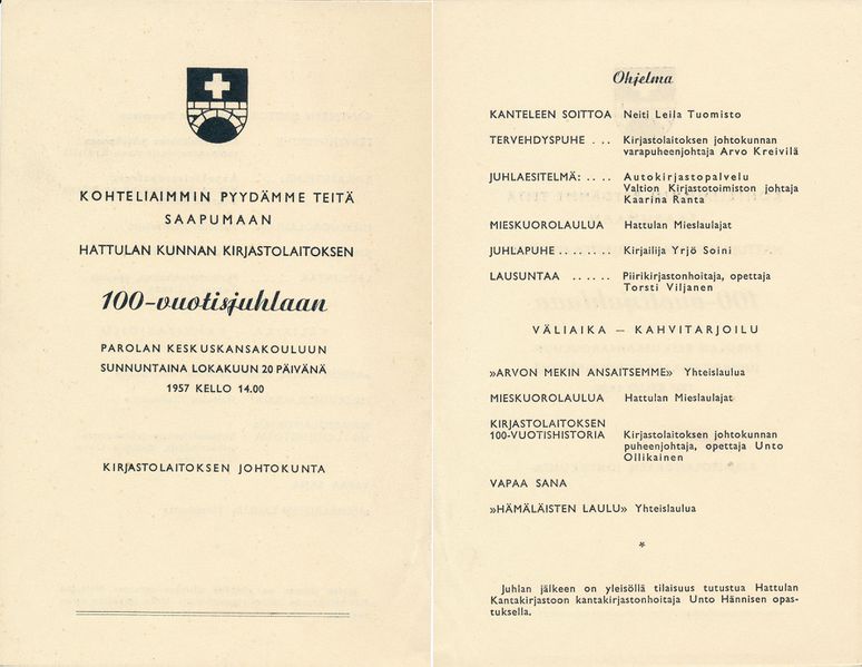 Tiedosto:Hattulan kirjaston 100-vuotisjuhla.jpg