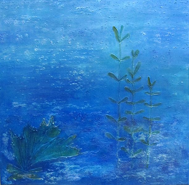 Tiedosto:004. Kati Kemppainen, Niin hiljaiset veet, akryyli.jpg