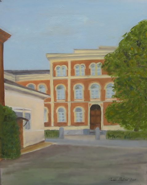 Tiedosto:Pirkko Halvari Opinahjo.JPG