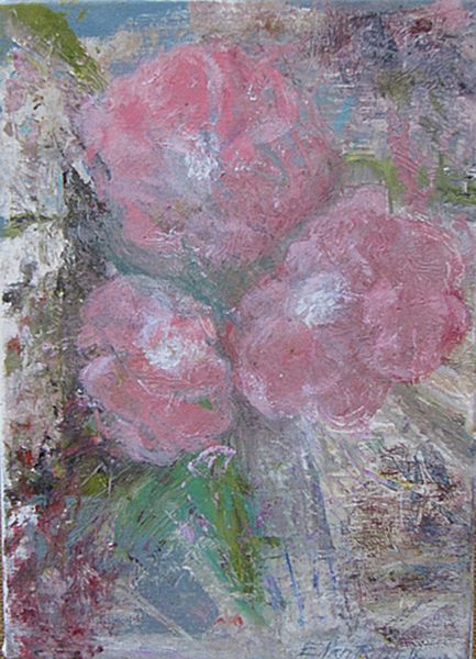 Tiedosto:0020, Ellen Pylkkänen, Ruusut, öljy.jpg