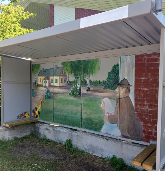 Tiedosto:Rengon bussipysäkin maalaus1 25 kuvaAIfb.jpg