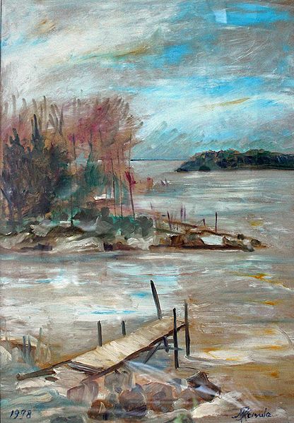 Tiedosto:Maija Koivula, Kevattalvea Vanajavedella, oljy.jpg