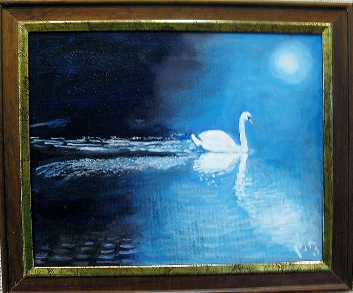 Tiedosto:Pia Moller Tuonelan joutsen oljy.JPG