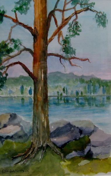 Tiedosto:Eila Lehtinen Yksinainen honka.JPG