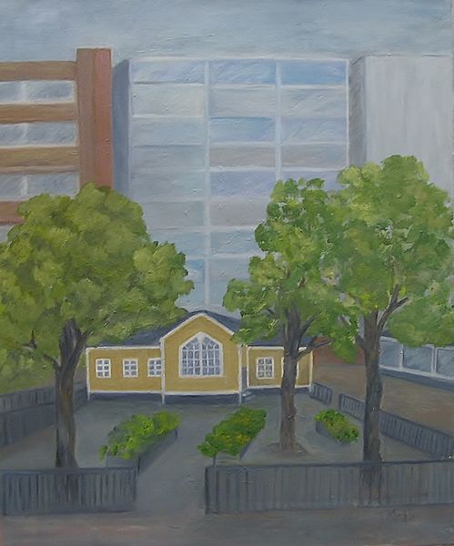 Tiedosto:Tuulikki Maattanen Puristuksissa.JPG